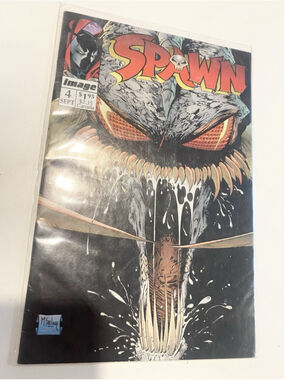 Spawn #4 Image Comics September 1992 Todd McFarlane Comic Book Very Good